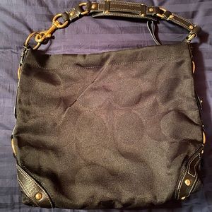 COACH Vintage black satchel NEVER WORN
